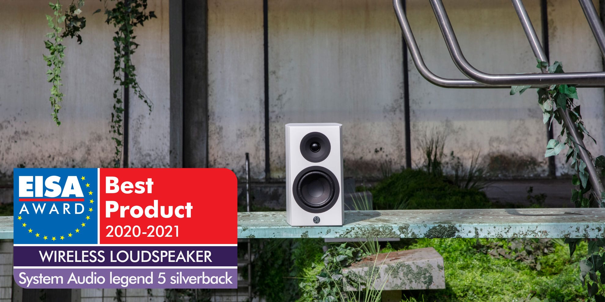 System Audio legend 5.2 silverback aktiivikaiutin