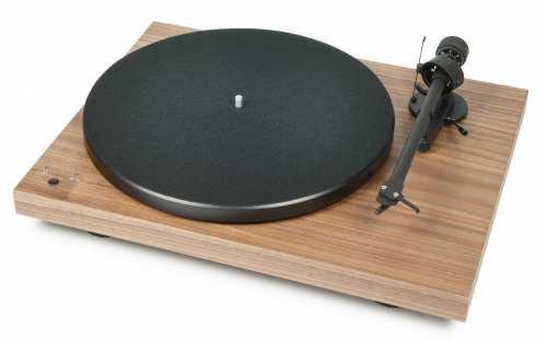 Pro-Ject Debut E Carbon levysoitin, pähkinä