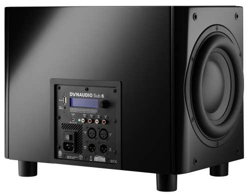 DYNAUDIO Sub 6, musta