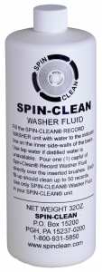 Spin-Clean Washer Fluid MKIII pesuainetiiviste 32 Oz, 944 ml