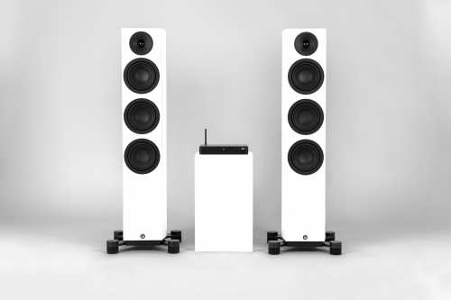 System Audio legend 40.2 SilverB DS + StereoHub HT valkoinen